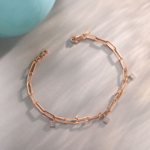 Chic Glimmer Diamond Bracelet
