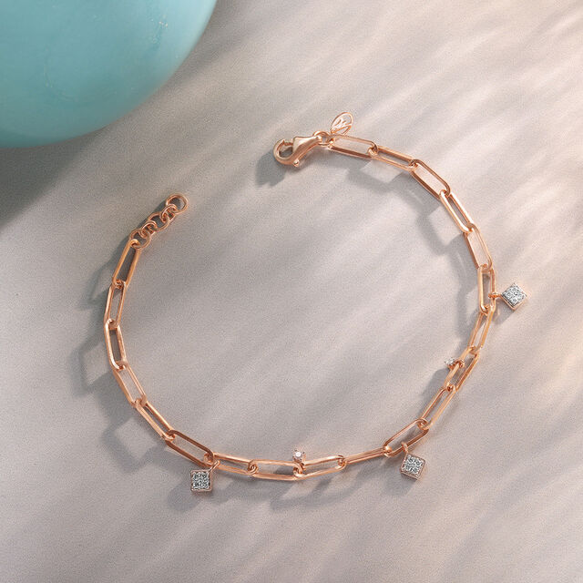 Chic Glimmer Diamond Bracelet,,hi-res image number null