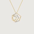 Playful Dimension Diamond Pendant,,hi-res view 2