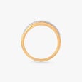 Twinned Curve Diamond Ring,,hi-res view 4
