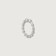Edgy Charm Silver Septum Ring,,hi-res view 5