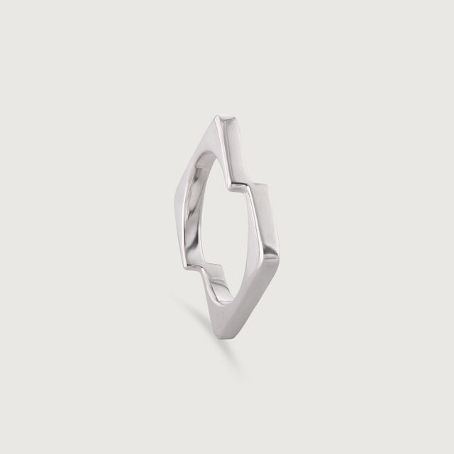 Zesty Bolt Silver Ring,,hi-res image number null