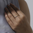 Subtle Offset Diamond Ring,,hi-res view 2