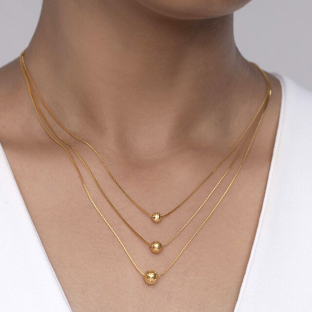 Triple Delight Gold Chain,,hi-res image number null