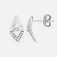 Dazzling Delight Silver Stud Earrings,,hi-res view 4
