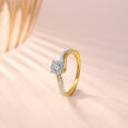 Forever Linked Gold & Diamond Finger Ring,,hi-res view 1