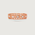 Prism Glamour Gold & Diamond Finger Ring,,hi-res view 4