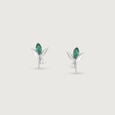 Luminous Grace Silver Stud Earrings,,hi-res view 3