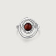 Earthy Waves Silver Ring,,hi-res view 3