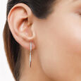 14KT Yellow Gold Summer Shade Diamond Drop Earrings,,hi-res view 1