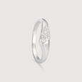 Sleek Asymmetric Silver Ring,,hi-res view 3
