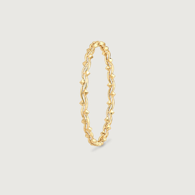 Fluid Weave Gold Bangle,,hi-res image number null