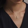 Radiant Flow Diamond Pendant,,hi-res view 2