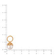 14KT Yellow Gold Pearl Pendant,,hi-res view 4