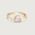 Wave Glow Pearl Ring,,hi-res view 3
