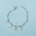 Daisy Drip Silver Bracelet,,hi-res view 1