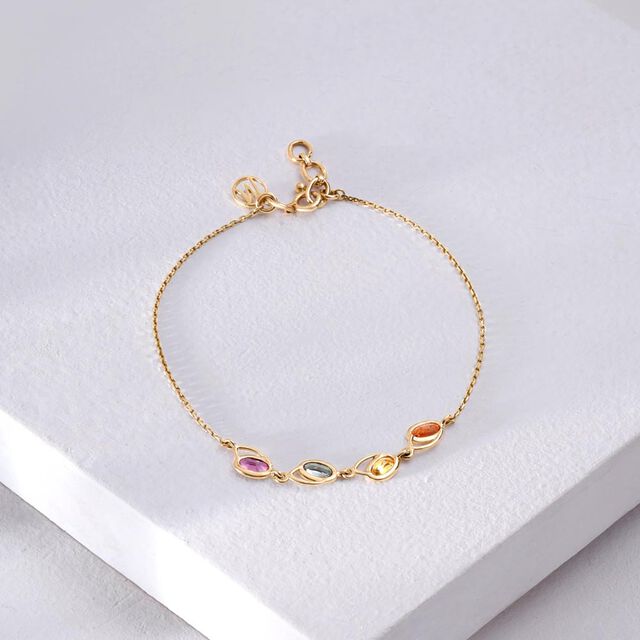 Prism Charm Sapphire Bracelet,,hi-res image number null