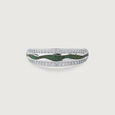 Mosaic Magic Silver Ring,,hi-res view 3