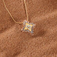 Radiant Bloom Diamond Pendant,,hi-res view 1
