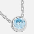 Breezy Blue Silver Necklace,,hi-res view 4