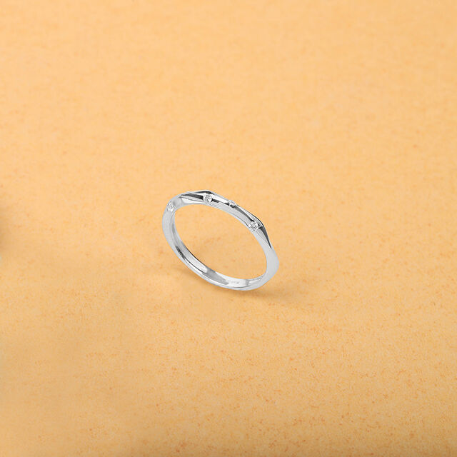 Gleam Loop Silver Finger Ring,,hi-res image number null