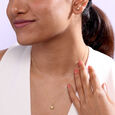 Stellar Sparkle 14Kt Gold Necklace Set,,hi-res view 2