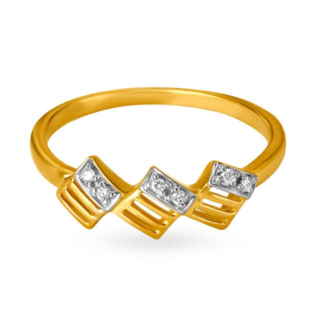 Friends Of Bride 14KT  Diamond Finger Ring,,hi-res view 2