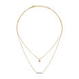 Mia by Tanishq 14kt Yellow Gold Diamond Necklace,,hi-res view 1