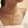 Radiant Floral Gold Lariat Necklace,,hi-res view 2