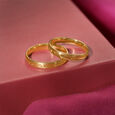 You & I Band 18KT Gold Couple Ring -Single Piece,,hi-res view 2