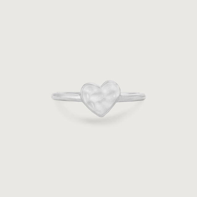 Playful Heart Silver Ring,,hi-res image number null