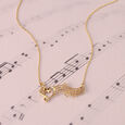 Melodic Treasures 14KT Gold Necklace,,hi-res view 1
