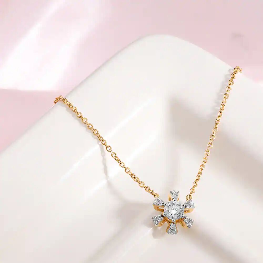 Tanishq solitaire pendant shop