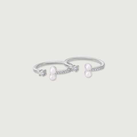 Dainty Twirl Silver Toe Ring