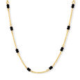Mia Sutra DIY with Black Bunch Beads Multiple Stacking Charm Chain,,hi-res view 3