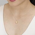 Twilight Shell Gold Pendant,,hi-res view 2