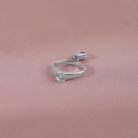 Sparkly Cute Silver Charms