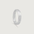 Polished Line Silver Ring,,hi-res view 3