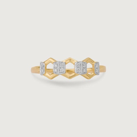 Hive Spark Diamond Ring