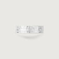 Textured Edge Silver Ring,,hi-res view 4