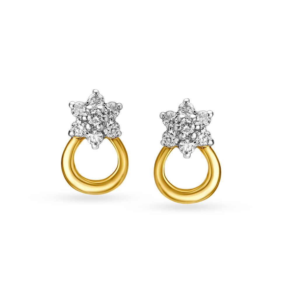 Senco diamond earrings with price on sale