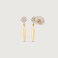 Elegant Dazzle Diamond Drop Earrings,,hi-res view 4