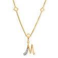 Mia Sutra DIY with Alphabet Charms- M,,hi-res view 3