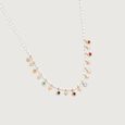 Navratna Charm Diamond Necklace,,hi-res view 4