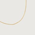 Shining Strand 22 Kt Gold Chain,,hi-res view 4