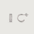 Chic Rope Silver Earrings,,hi-res view 4
