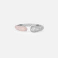 Open Band Silver Finger Ring,,hi-res view 3