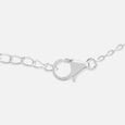 Chic Timeless Peral Silver Anklet,,hi-res view 4