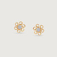Dancing Daisy Diamond Stud Earrings,,hi-res view 3