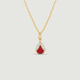 Auspicious Luminous Pink Garnet Pendant,,hi-res view 2